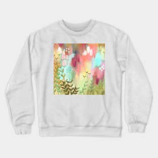 Peachy Meadow Crewneck Sweatshirt